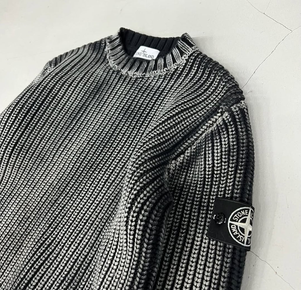 Stone Island Hand Corrosion Knit