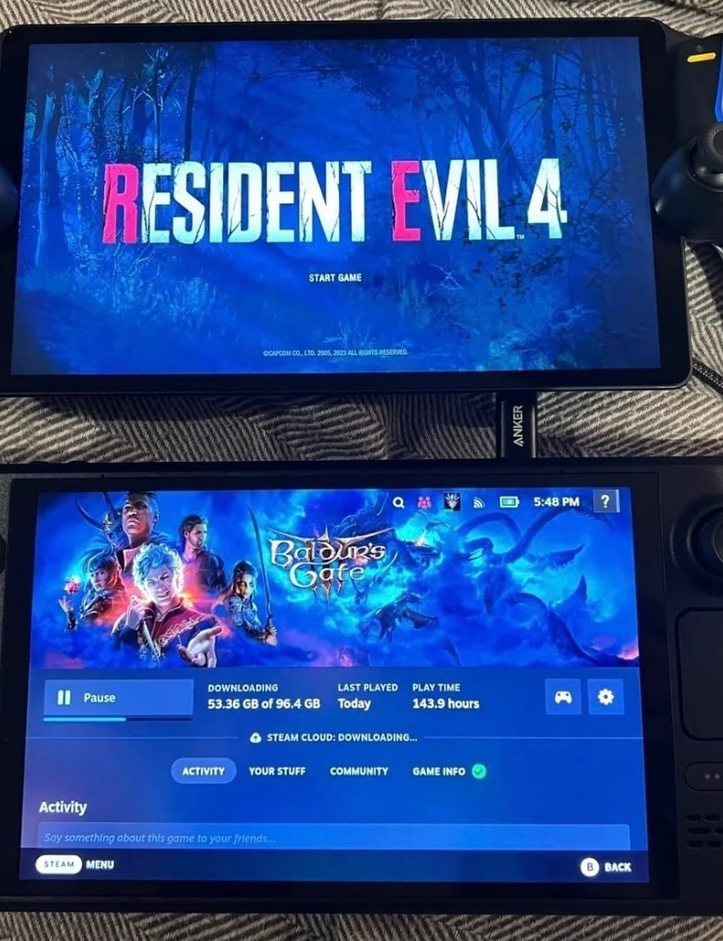 סיפון Steam OLED