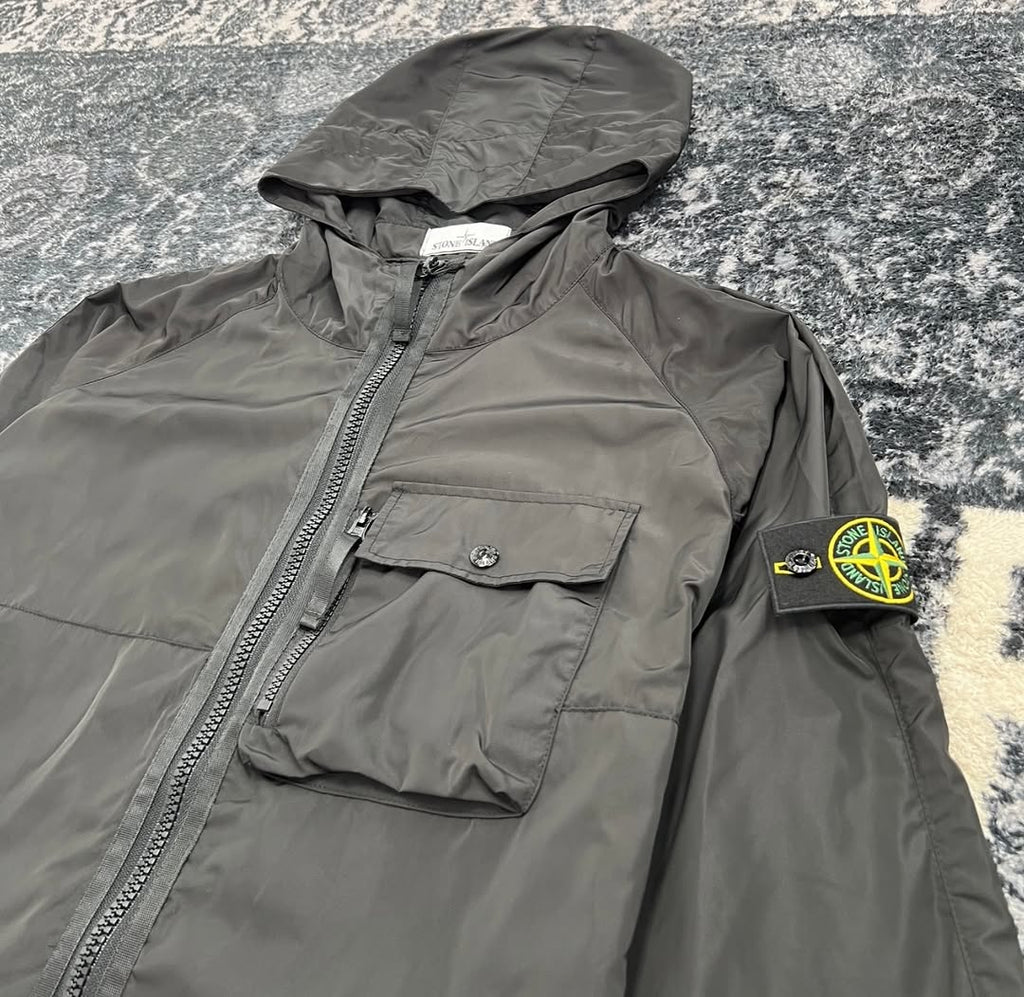 Stone Island Light Micro Reps Hooded Jacket.