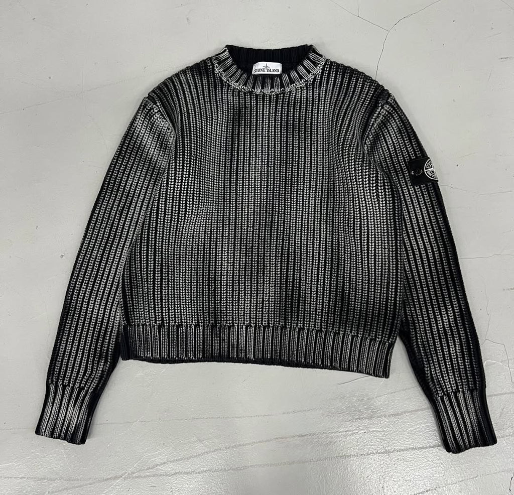 Stone Island Hand Corrosion Knit