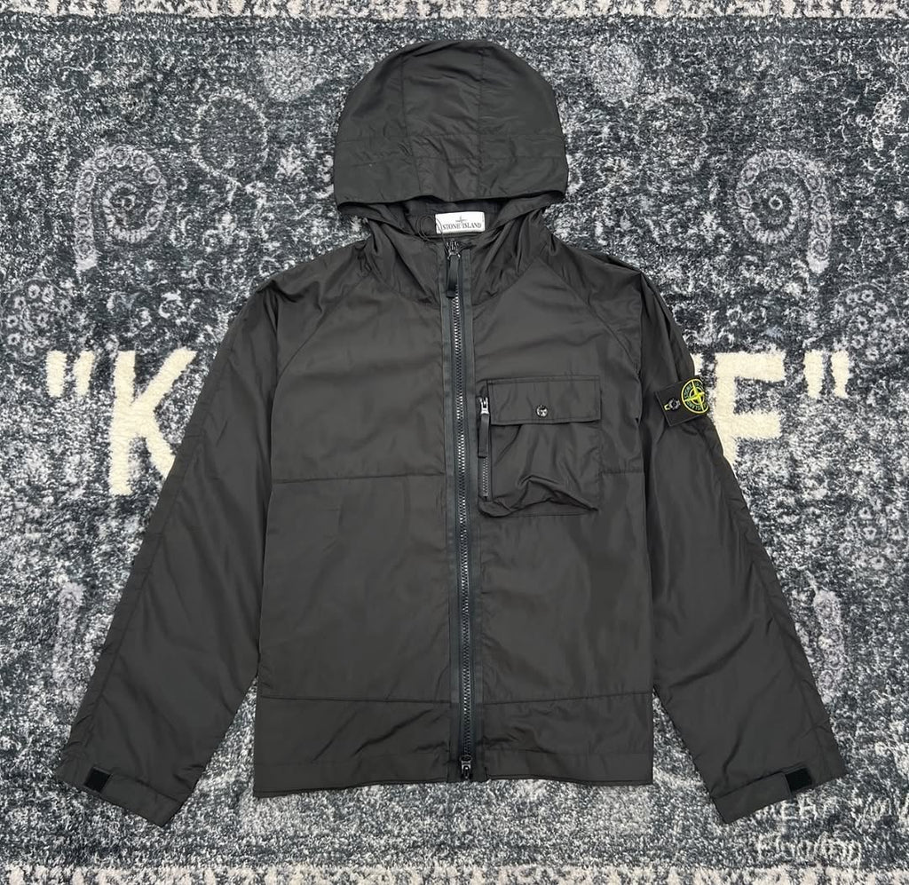 Stone Island Light Micro Reps Hooded Jacket.