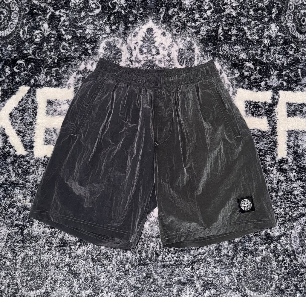 Stone Island Khaki Green Nylon Metal Swim Shorts BNWT