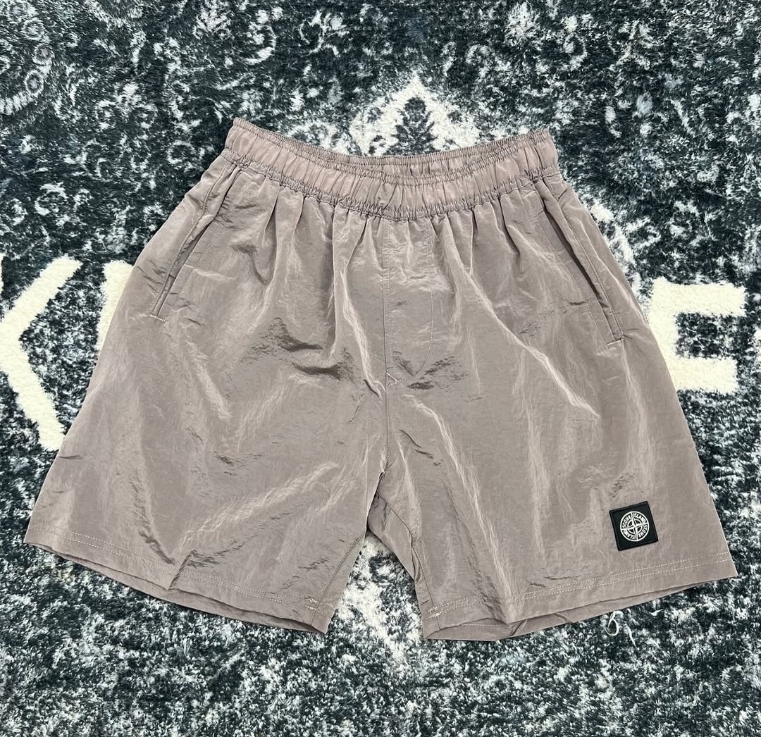 Stone Island Khaki Green Nylon Metal Swim Shorts BNWT