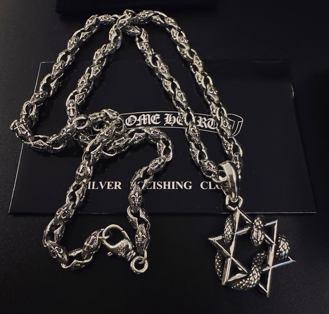 Chrome Hearts 925 sterling silver Necklace