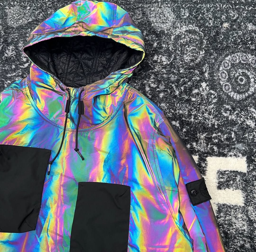 Stone Island Shadow Project Scarabeo Reflective Jacket.