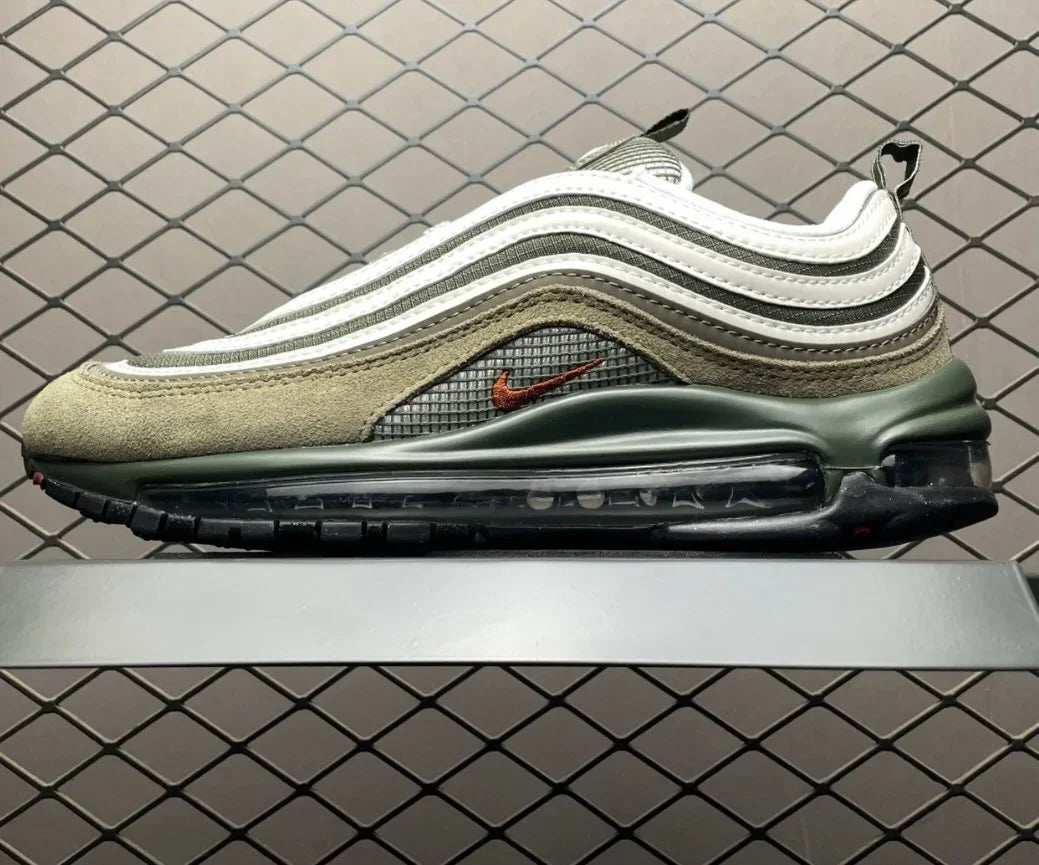 Nike Air Max 97 SE Cargo Khaki Rugged Orange