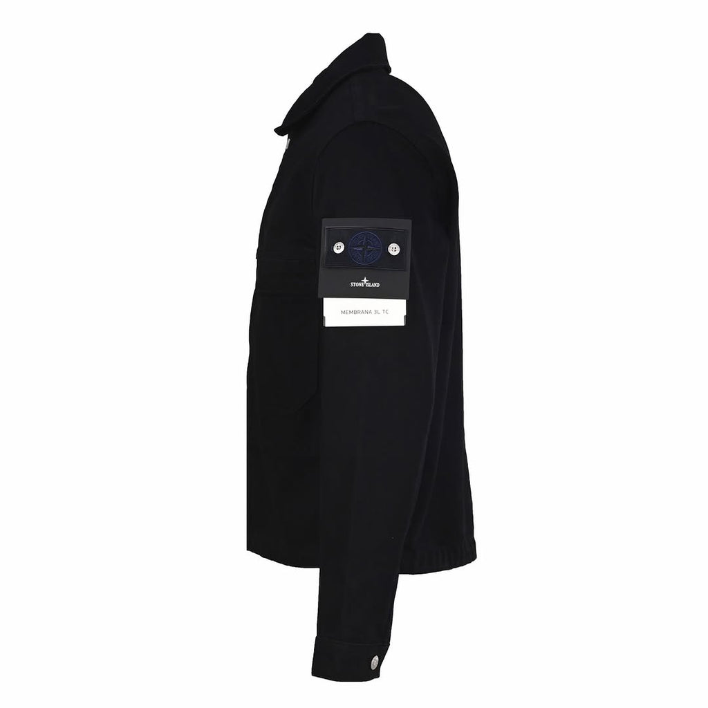 Stone Island Bull Denim-TC Coach Jacket