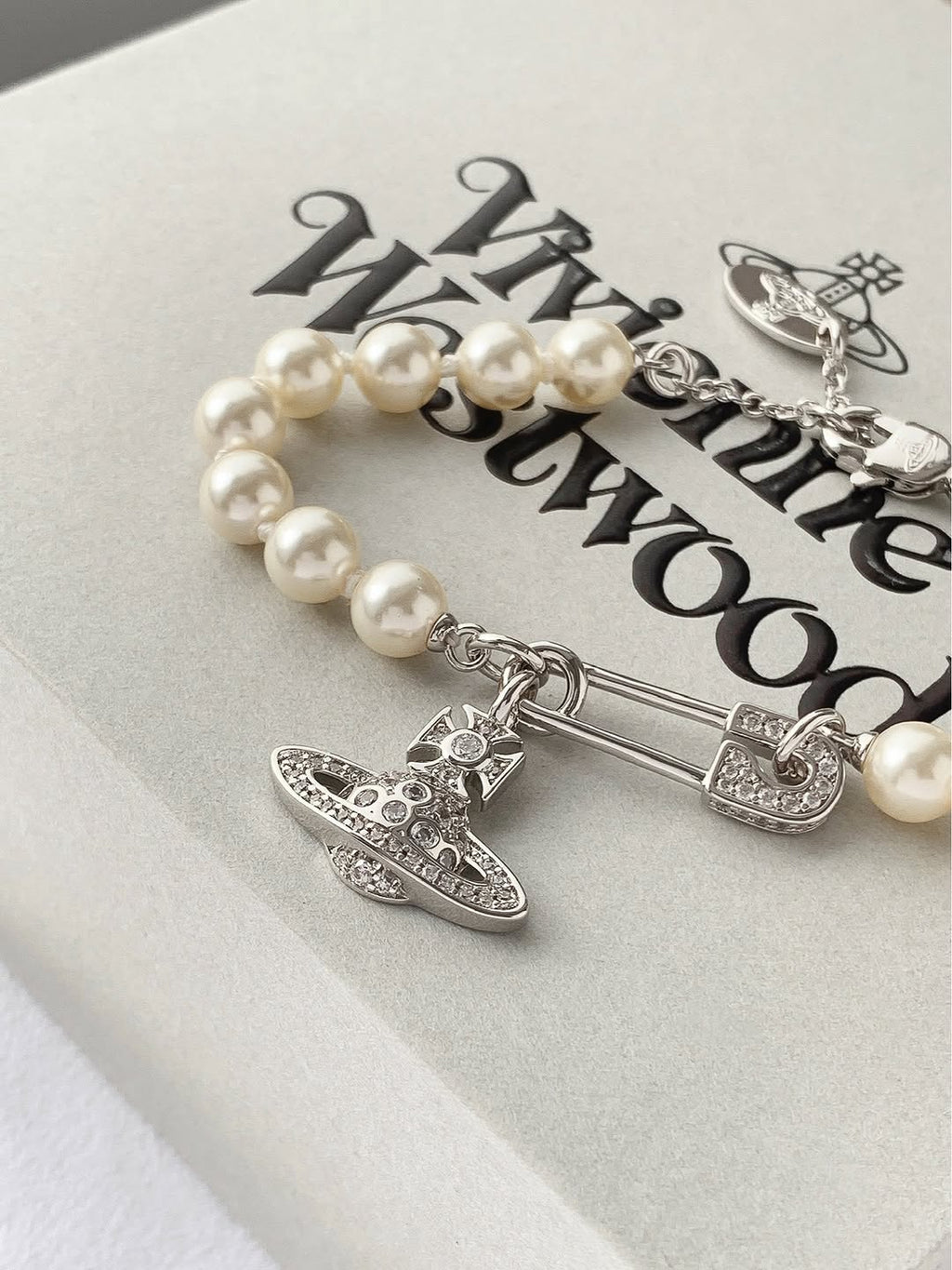 Vivienne Westwood Lucrece Faux-Pearl Bracelet