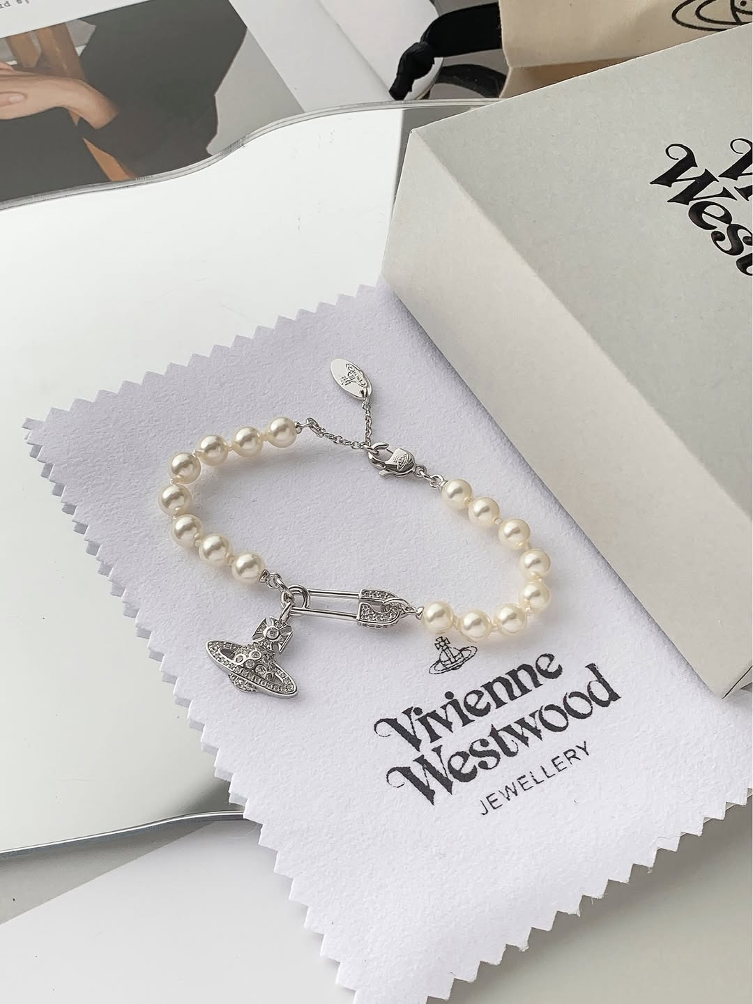 Vivienne Westwood Lucrece Faux-Pearl Bracelet