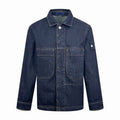 Stone Island INDIGO DENIM-RINSED Coach Jacket
