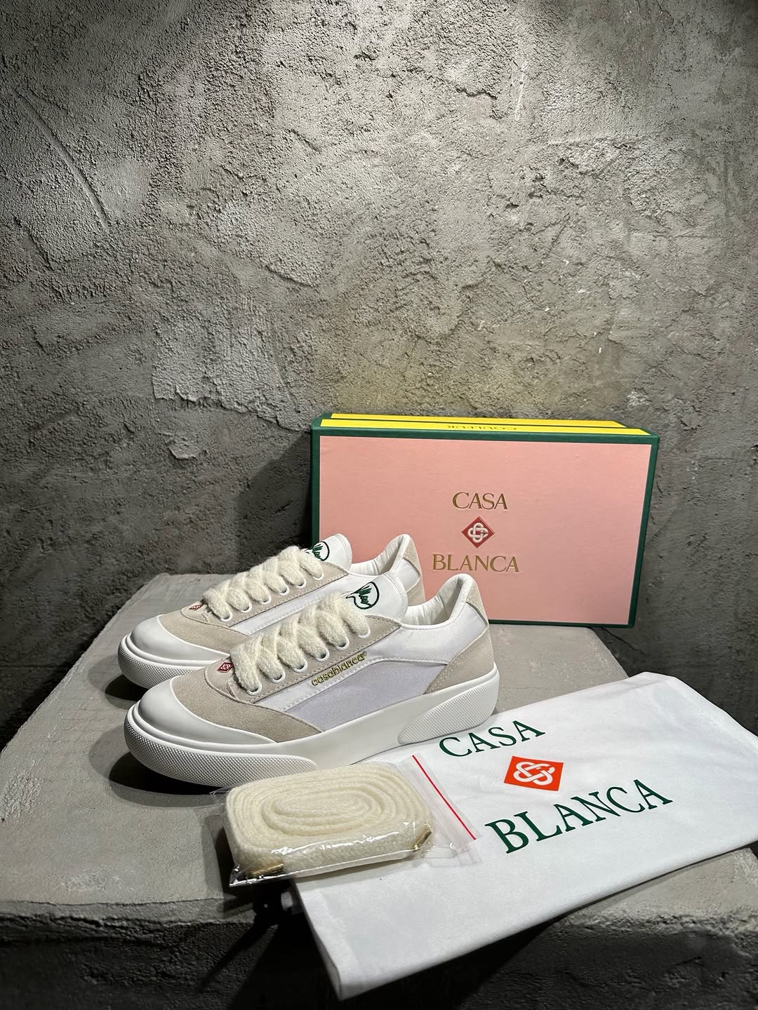 Casablanca Suede Panel