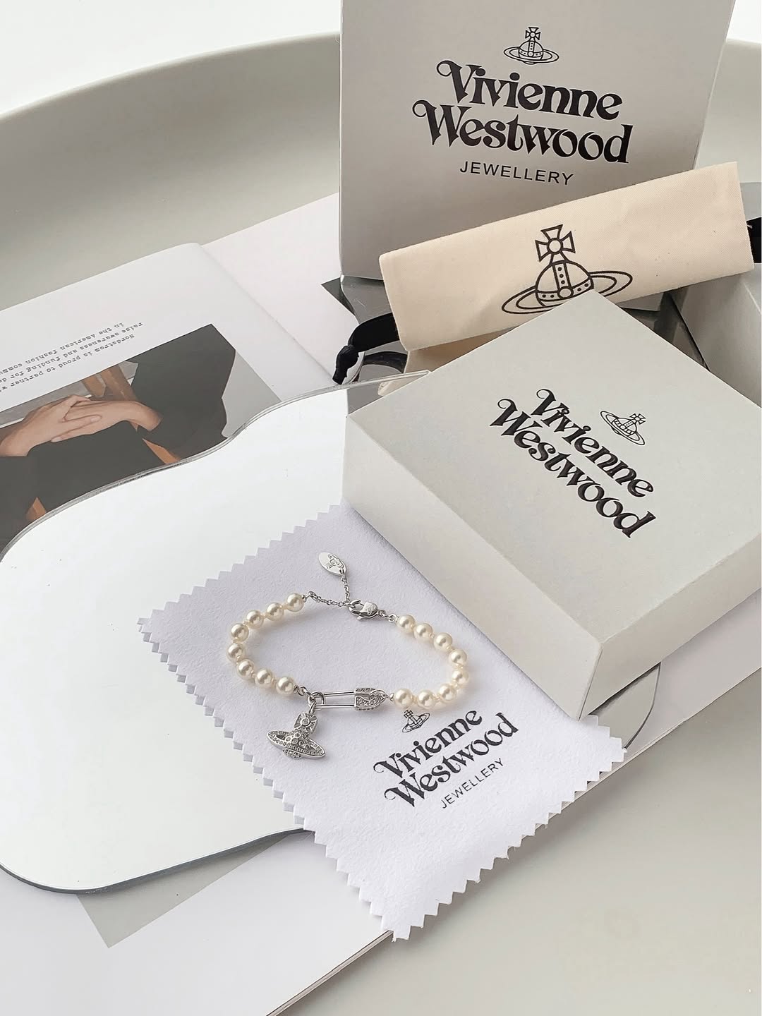 Vivienne Westwood Lucrece Faux-Pearl Bracelet