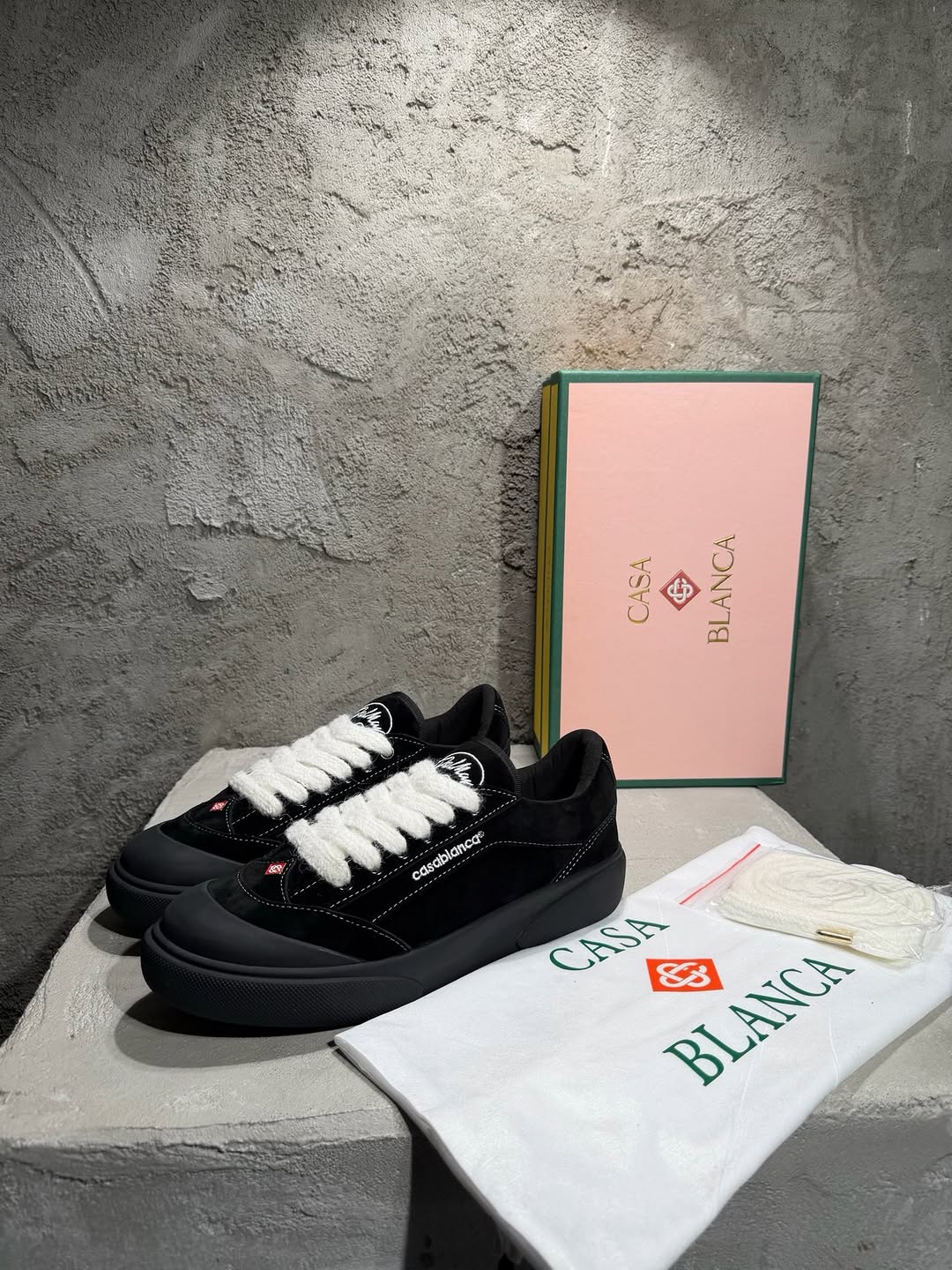 CASABLANCA CS16 Del Mar Sneakers Black