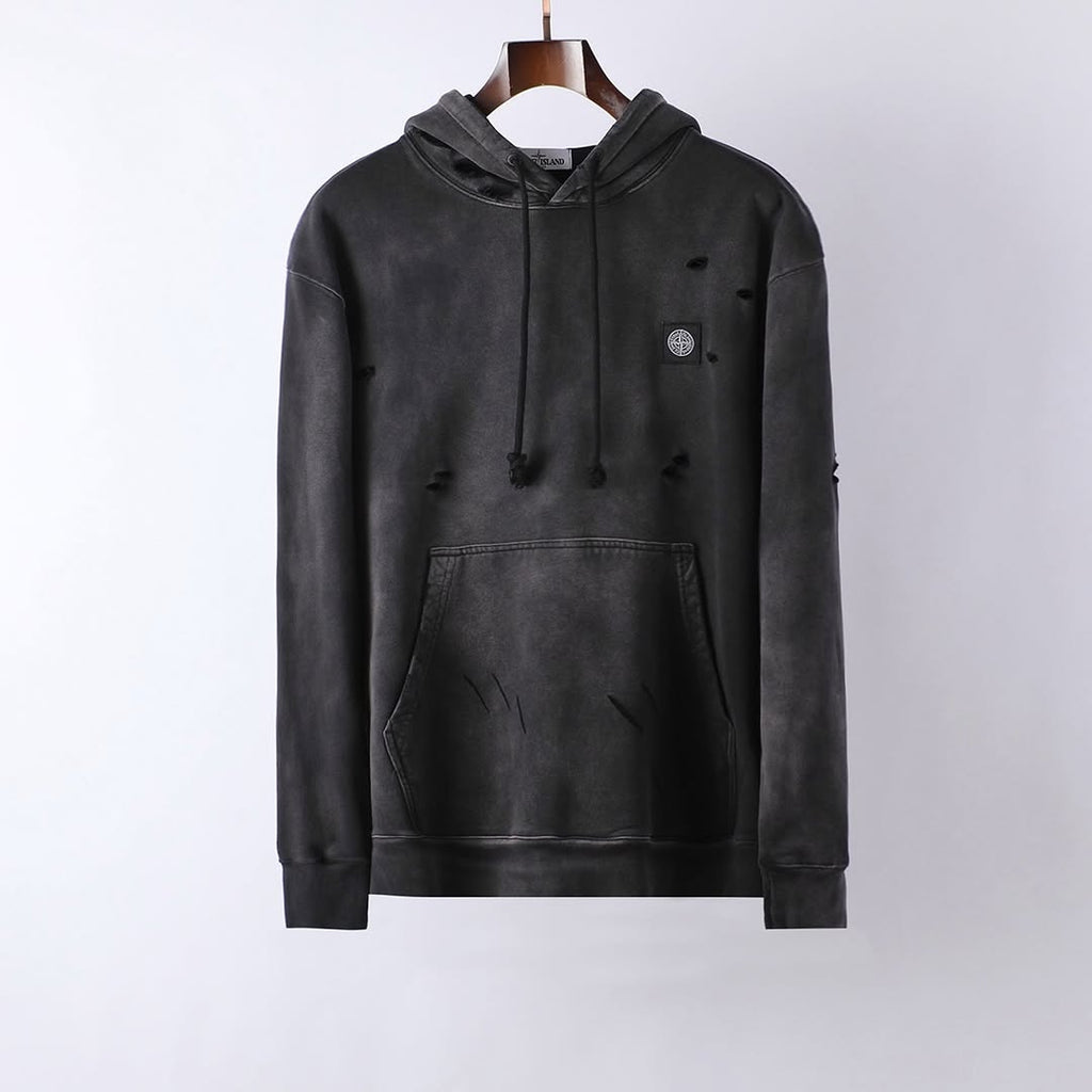 Stone Island Vintage Hole Hoodie