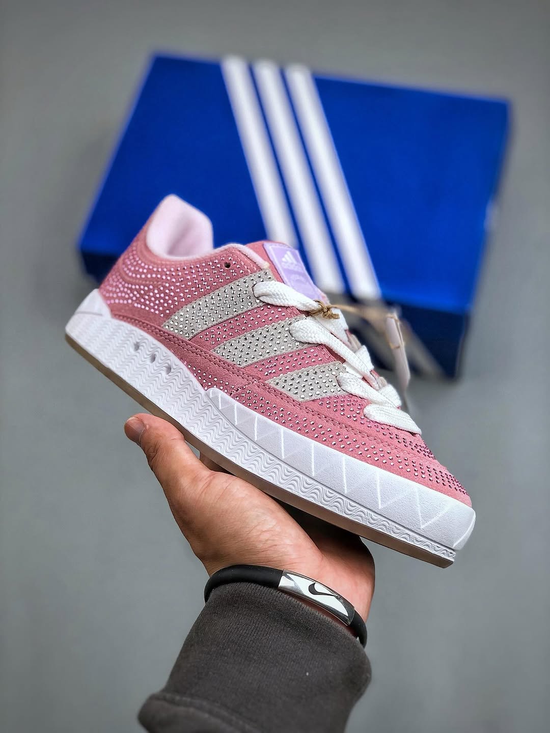 Adidas Hamburg Pink White