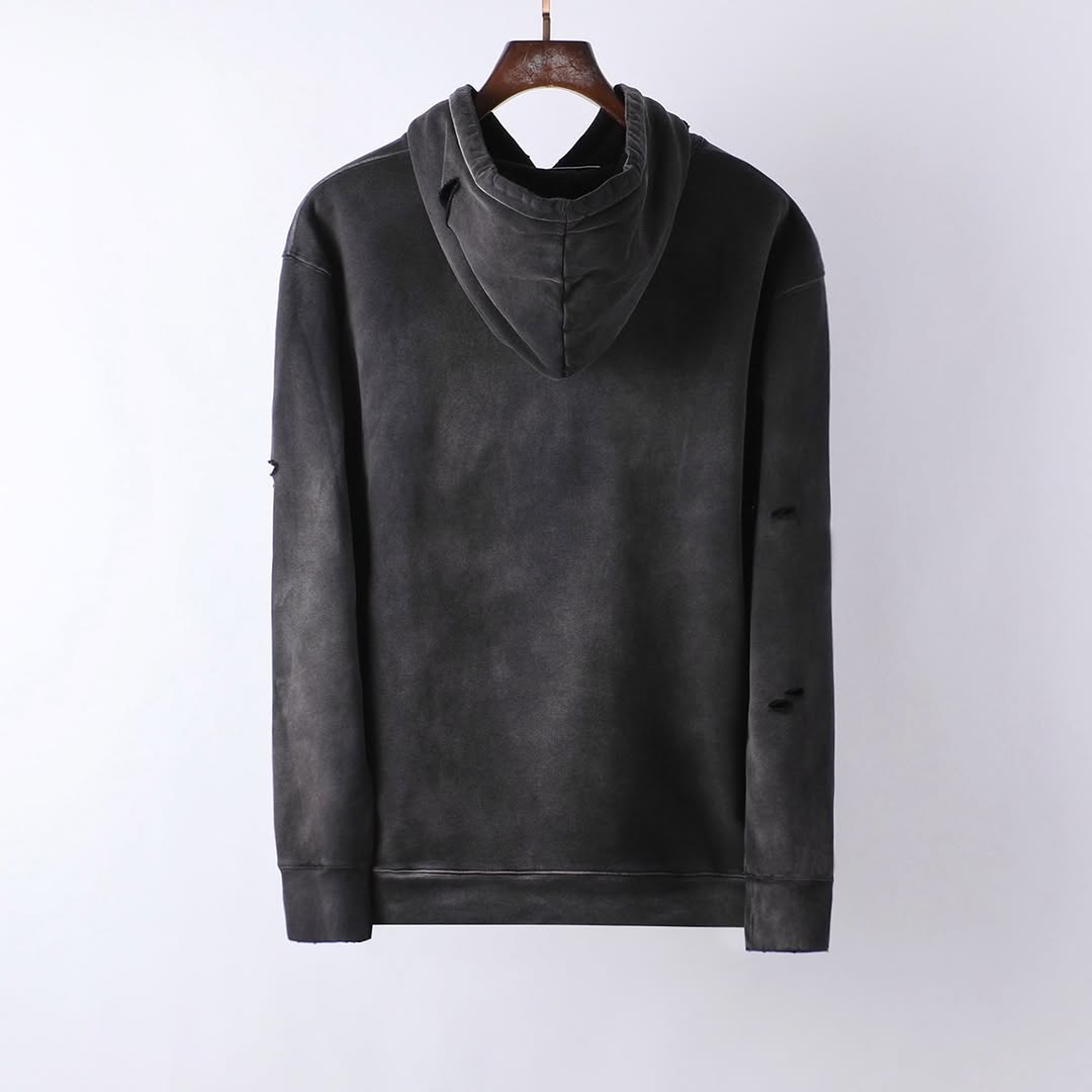 Stone Island Vintage Hole Hoodie