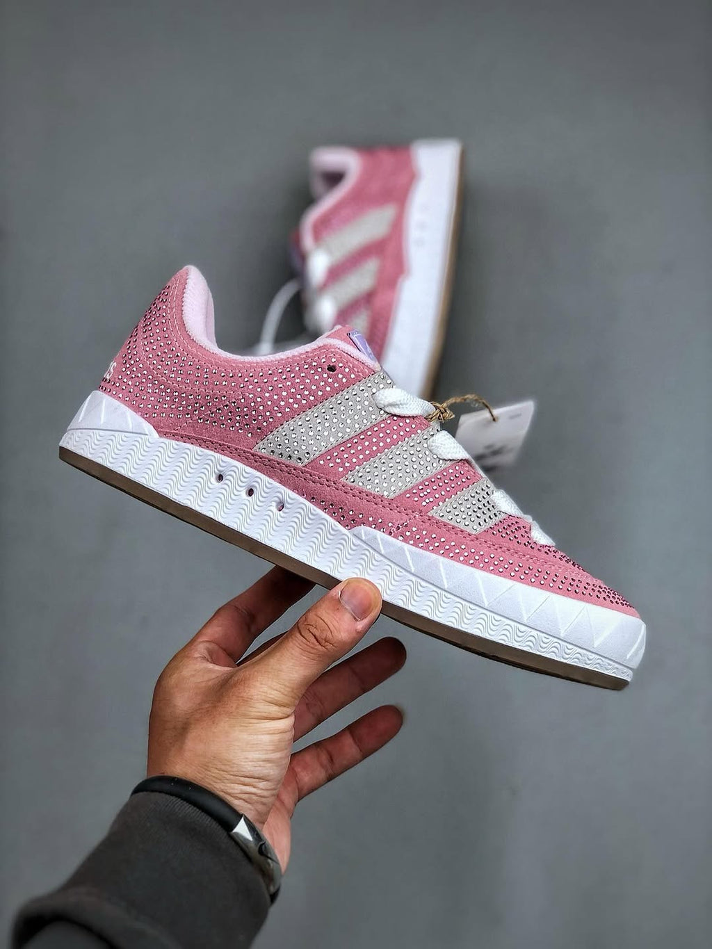 Adidas Hamburg Pink White