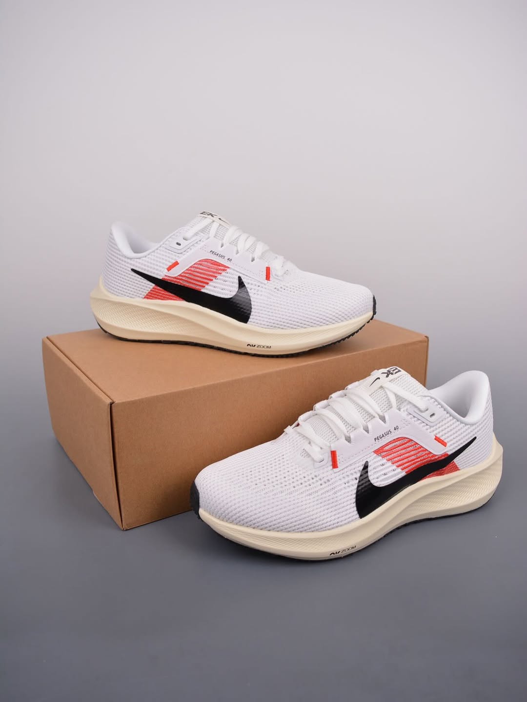 Nike Air Zoom Pegasus 40 White/Black/Red